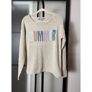 Marled Summer Sweater Size Medium